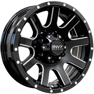 Envy Wheels – ET-3T – Black – 15″x6″ 0mm – Summer Wheels – 333TBM-TR156139107950